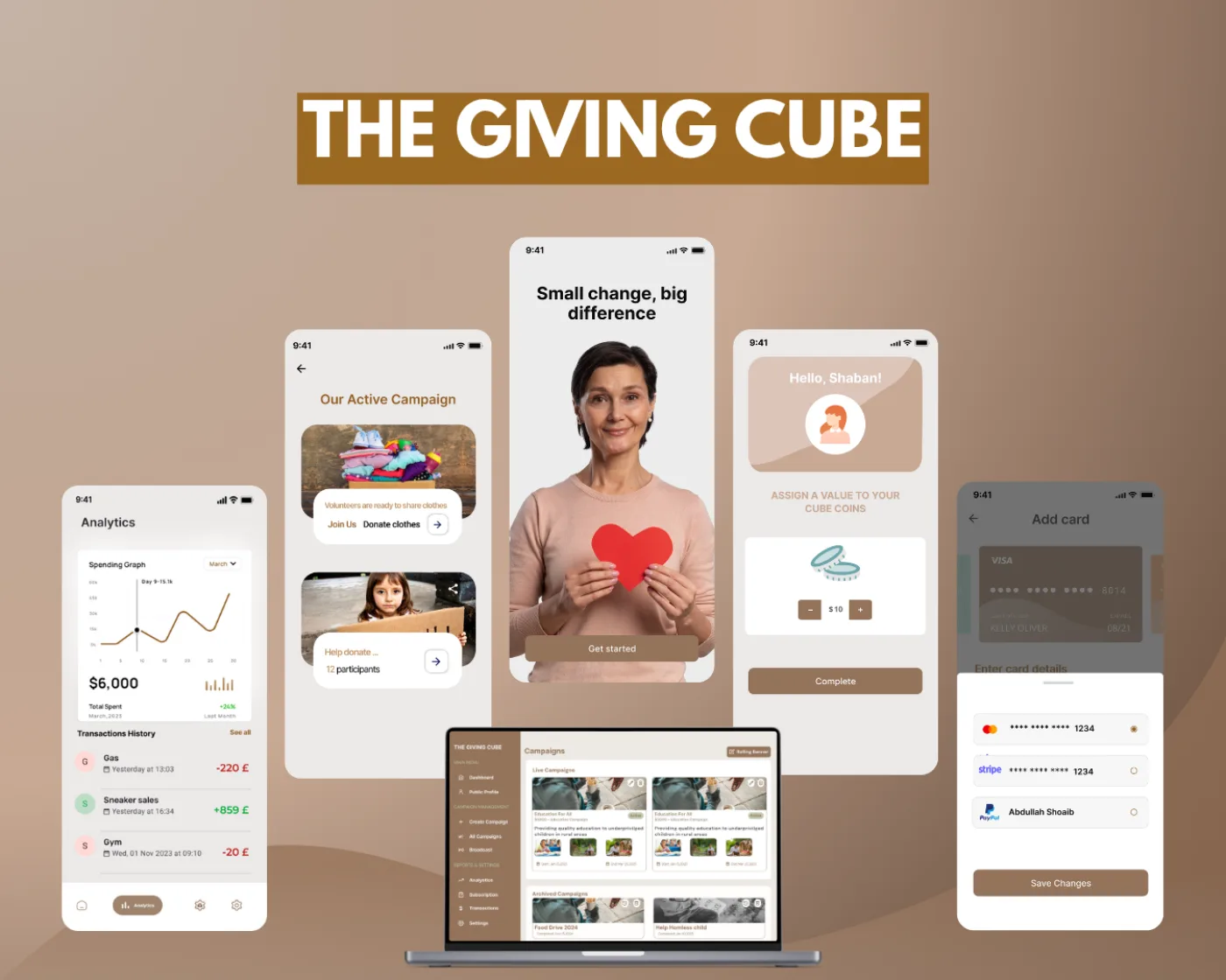 The Giving Cube — IoT Donation Ecosystem