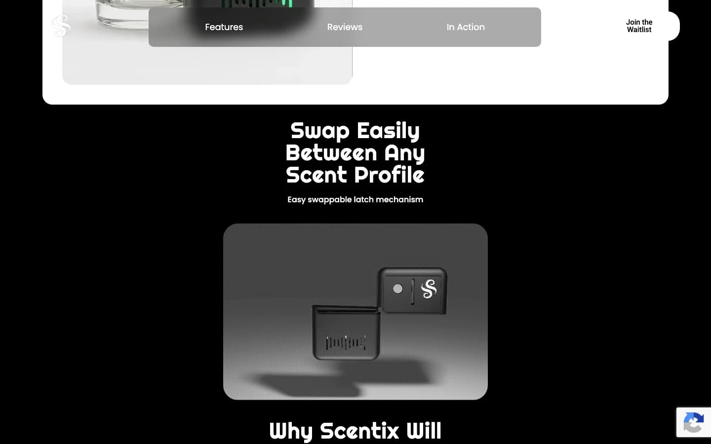 Scentix: Swappable latch refill, desktop screenshot