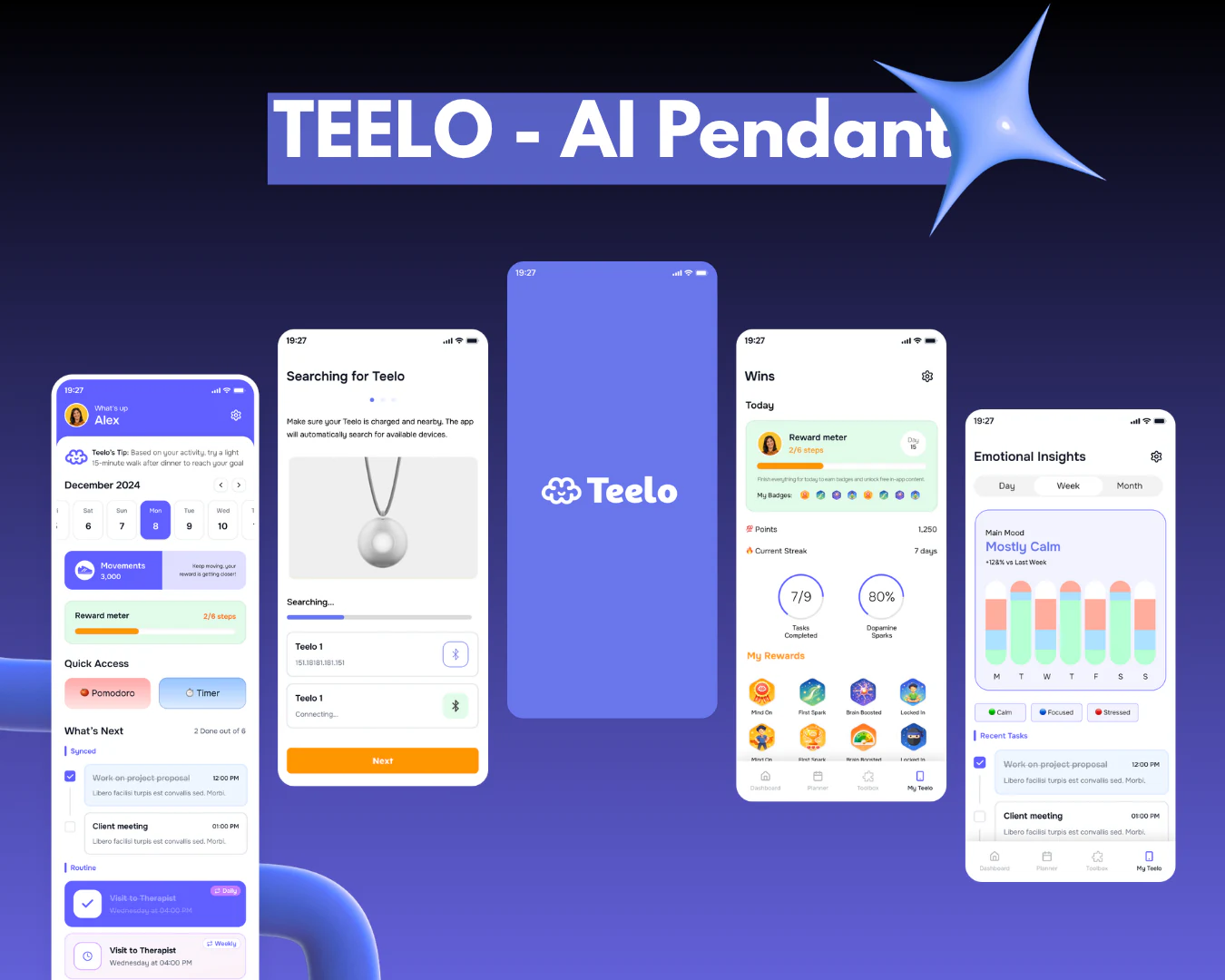 AI Pendant (Smart Wearable for Kids) — Teelo Pendant screenshot